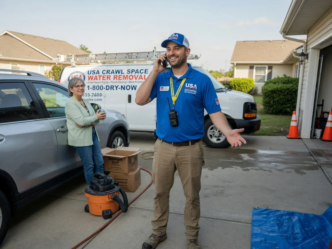 Crawl Space Water Removal Marengo, OH FAQs